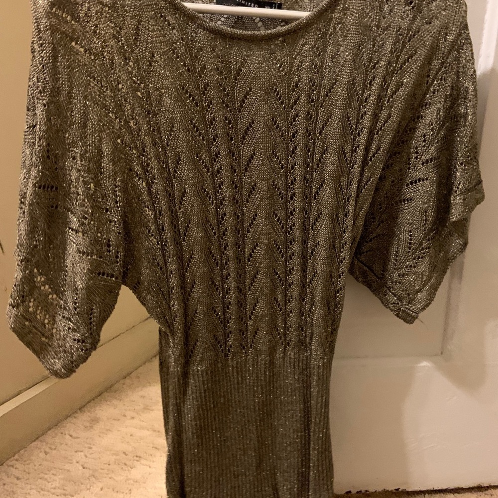 The Limited Metallic XS Stretch Top
